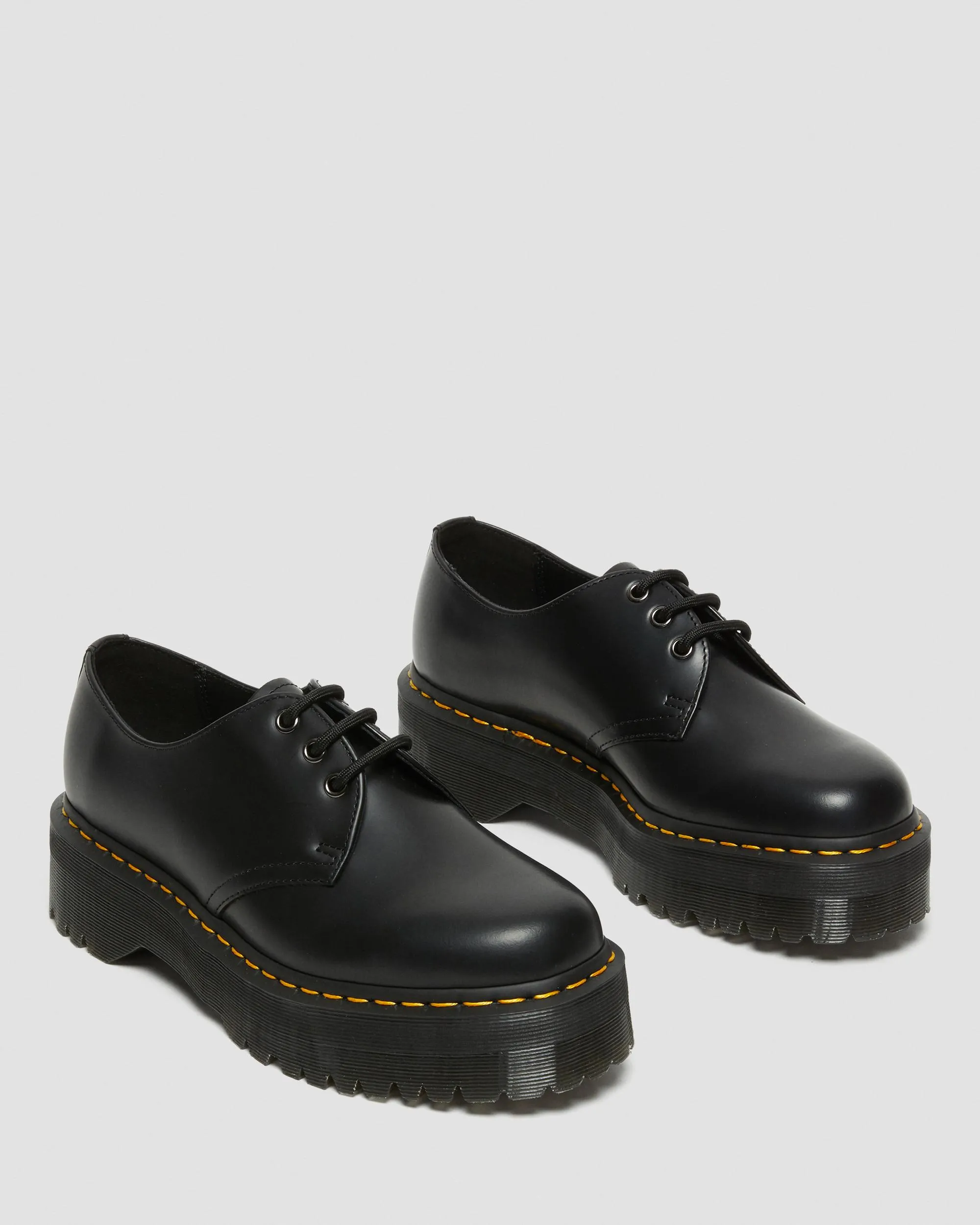 1461 Quad Smooth Leather Platform Shoes