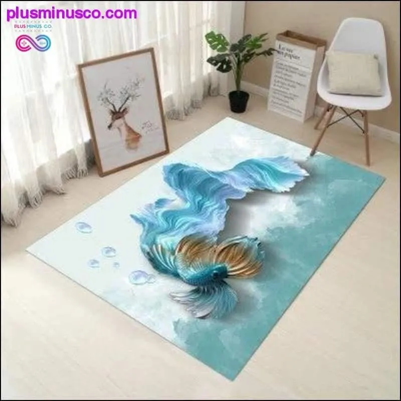 80*120cm Decorative 3D Printing Anti-Slip Rug or Carpet for