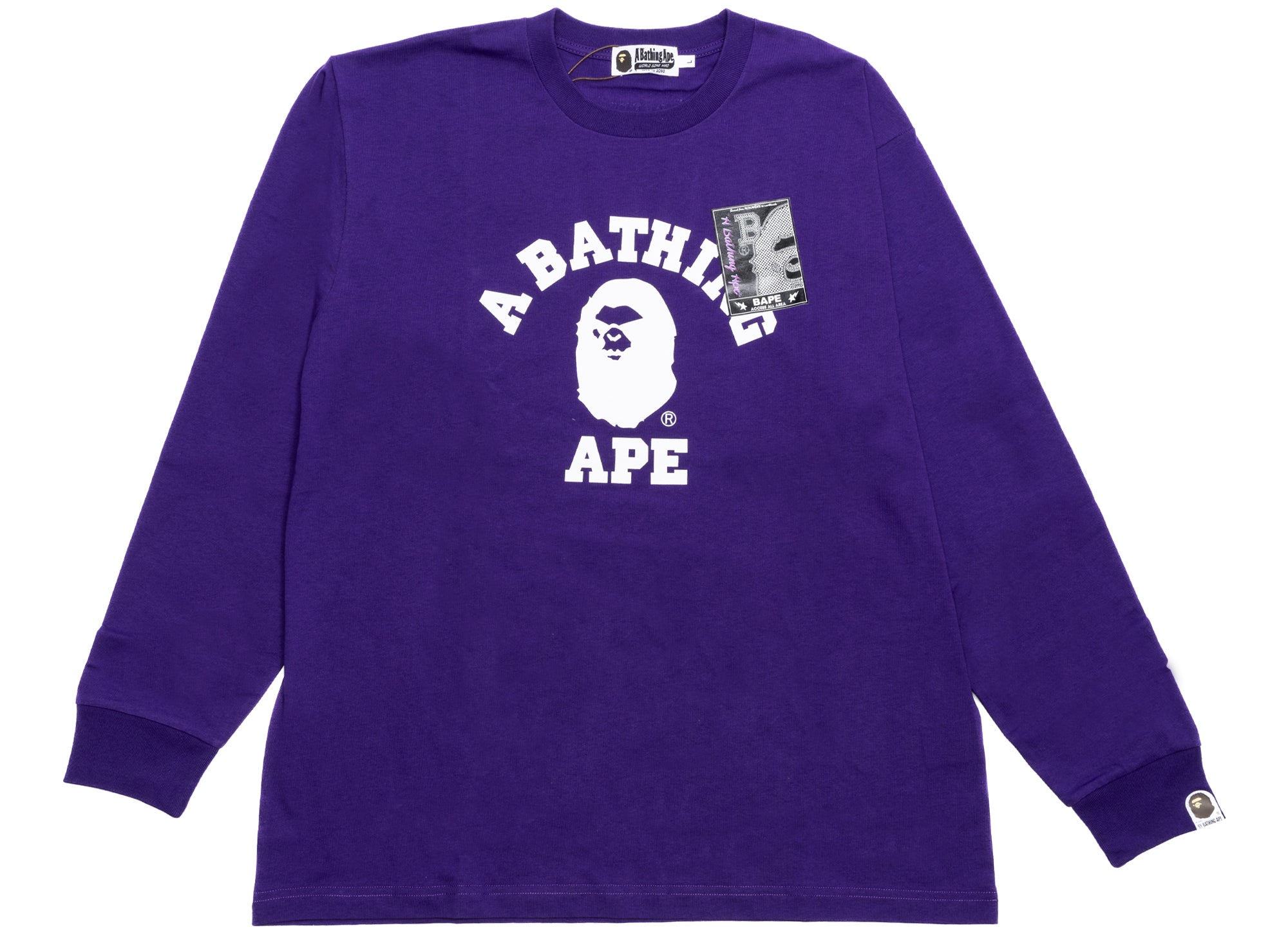 A Bathing Ape Busy Work Long Sleeve Tee