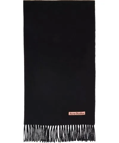 Acne Studios Black Canada Scarf