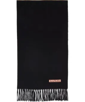 Acne Studios Black Canada Scarf