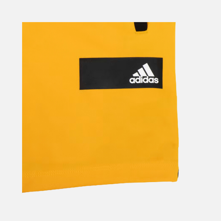 Adidas Color Block Kids Girl Shorts - Semi Solar Gold