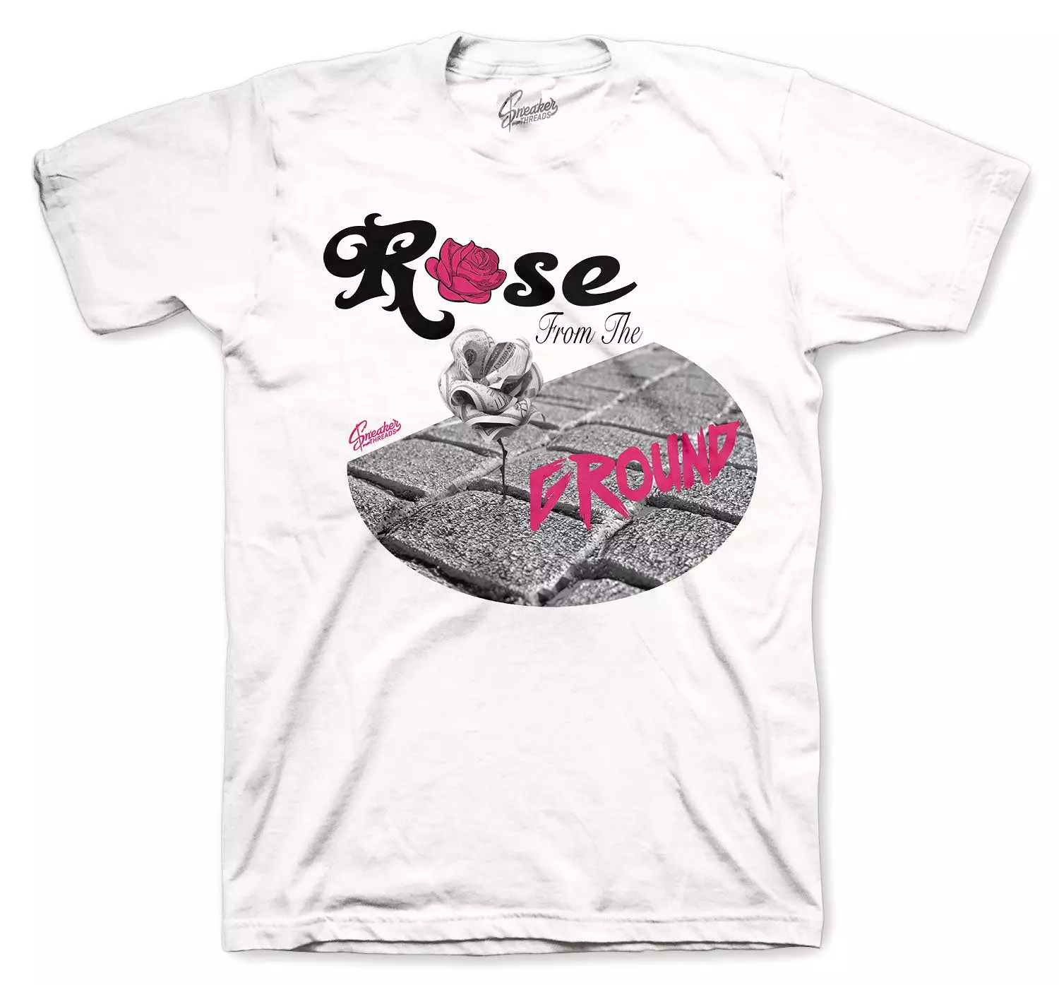 Air Max 90 Rose Shirt - Rose from Ground - White