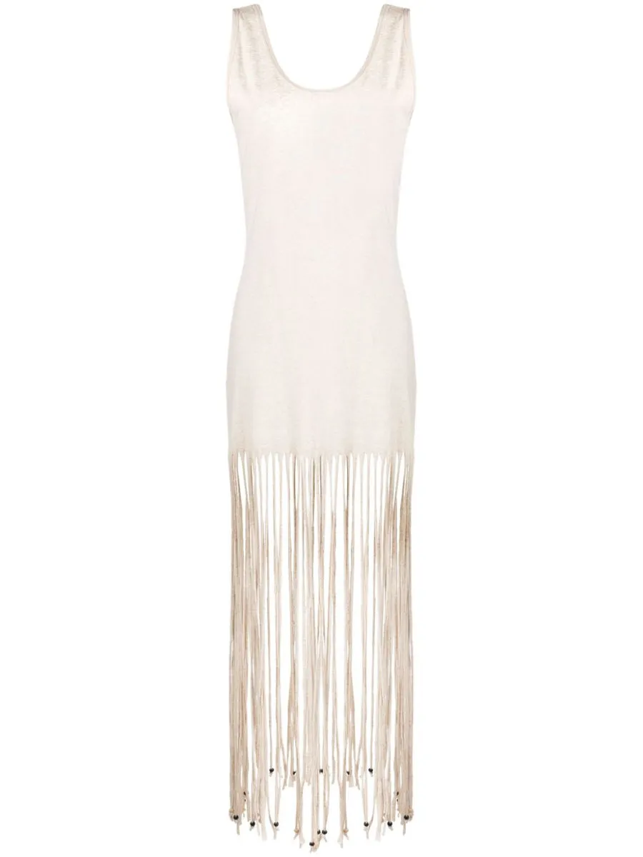 Alanui    Alanui Monsoon Fringed Dress