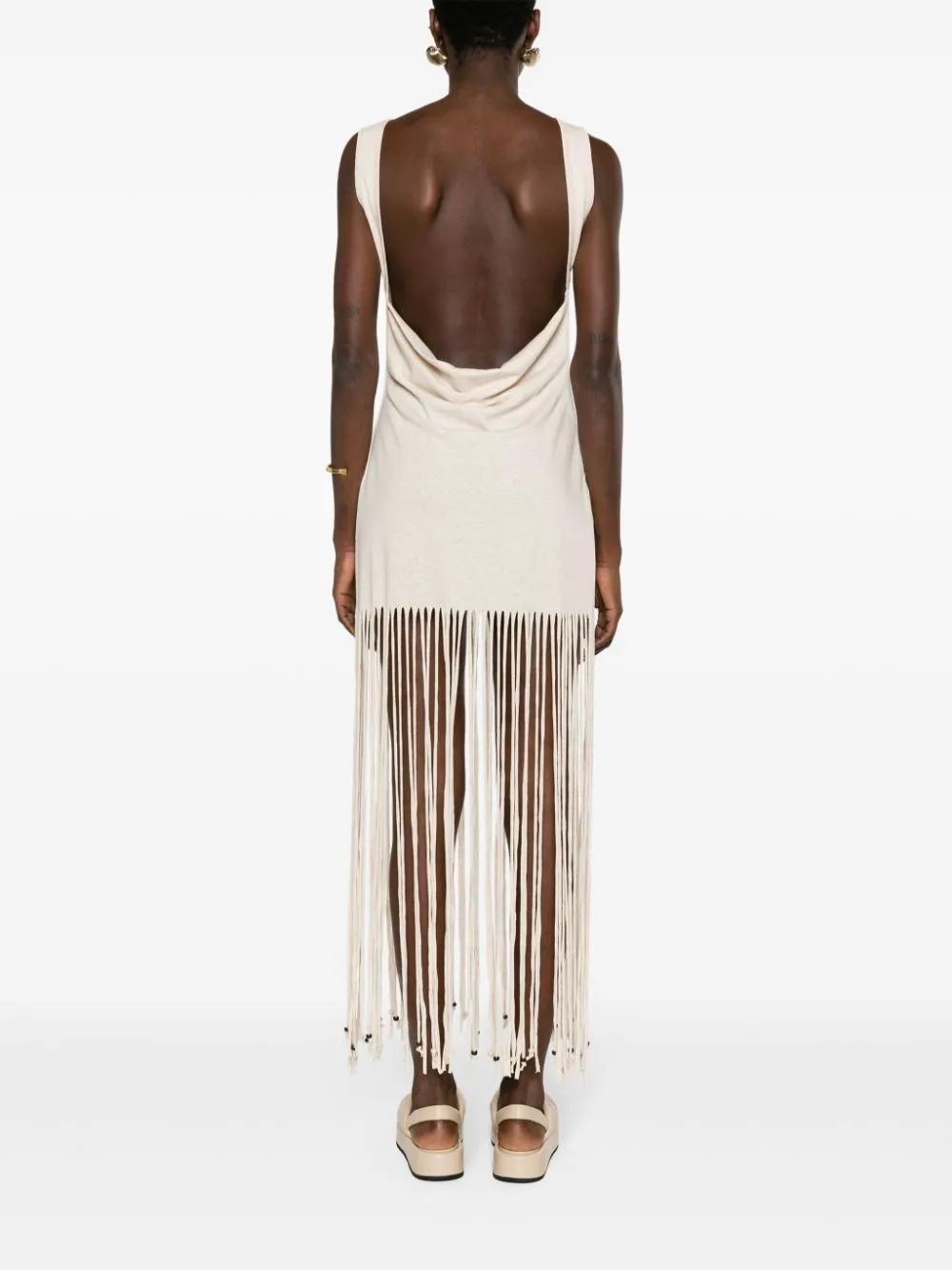 Alanui    Alanui Monsoon Fringed Dress