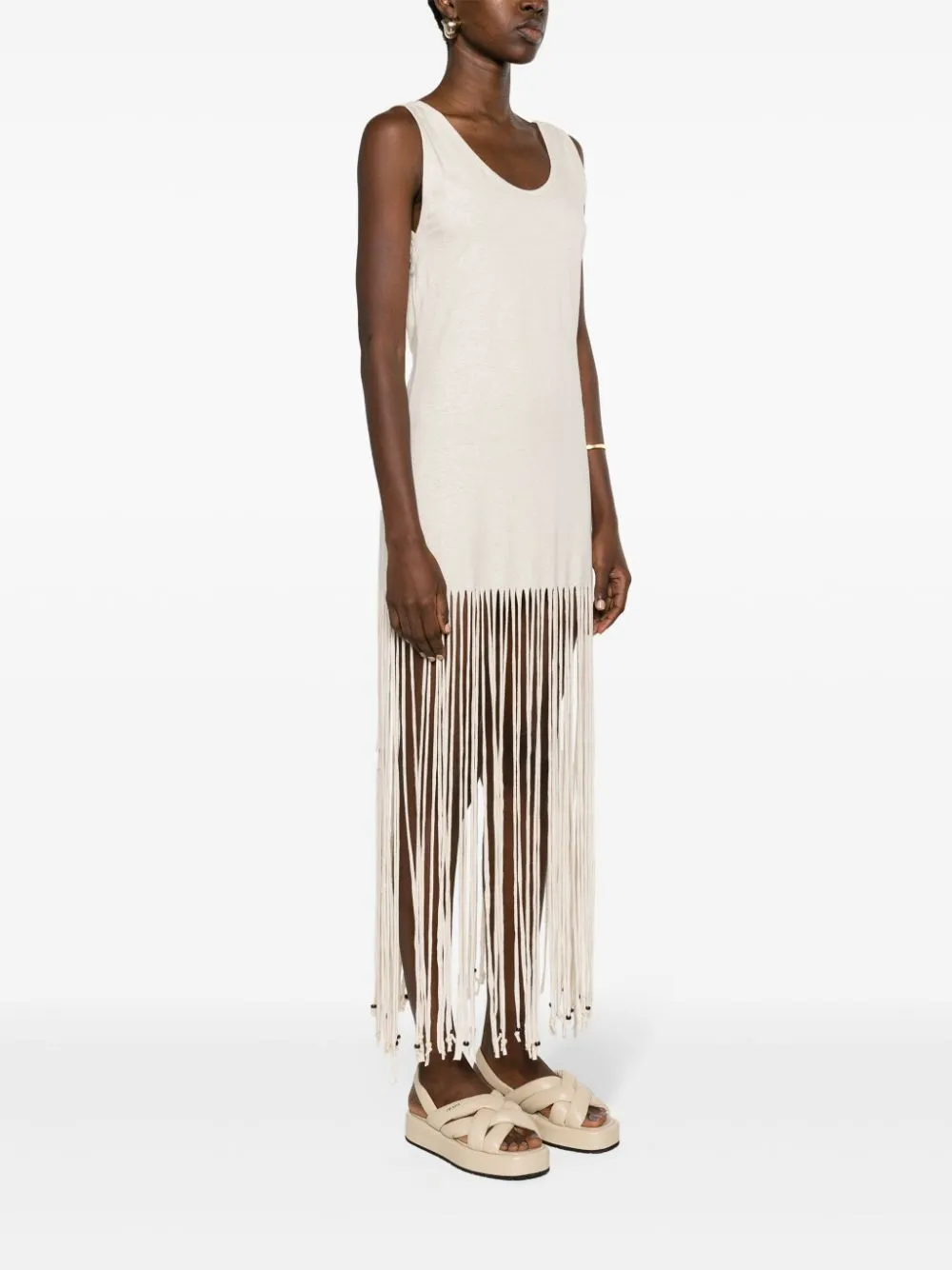 Alanui    Alanui Monsoon Fringed Dress