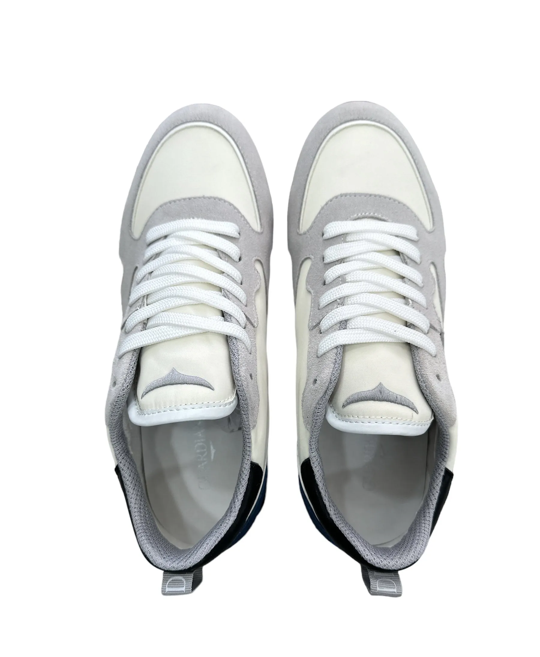 Alberto Guardiani Sneakers Uomo Bianco/Grigio (WEN 009202)