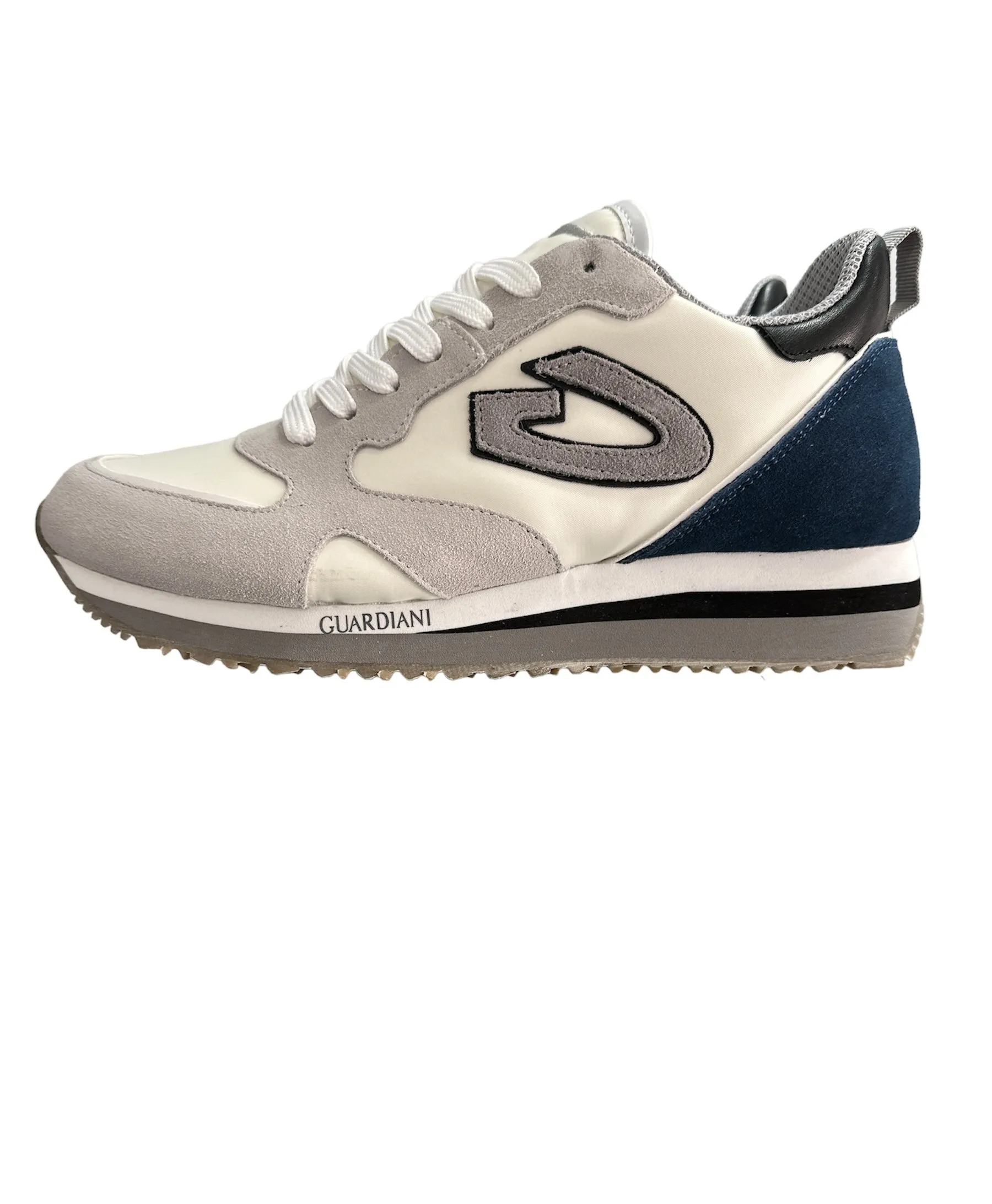 Alberto Guardiani Sneakers Uomo Bianco/Grigio (WEN 009202)