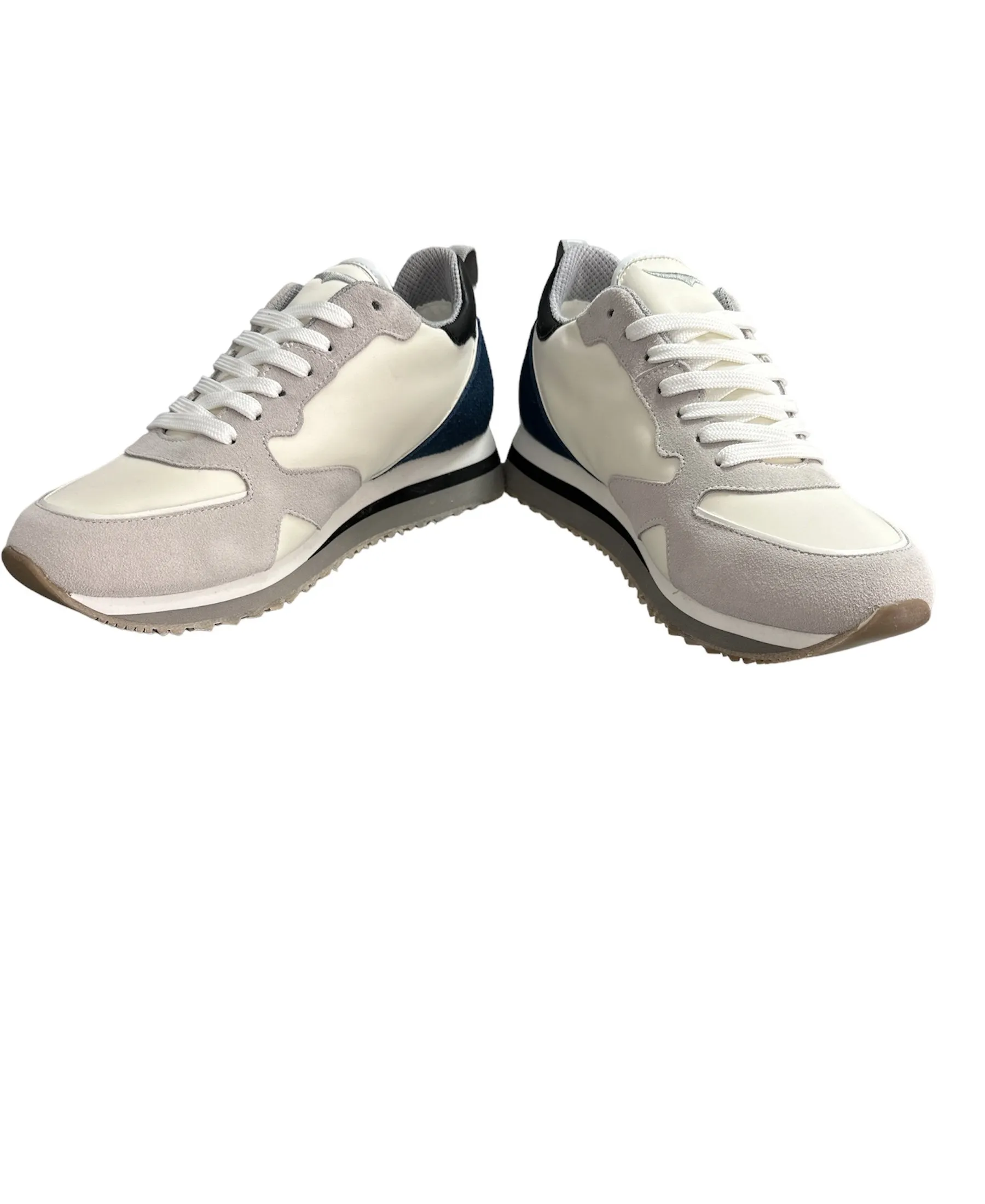 Alberto Guardiani Sneakers Uomo Bianco/Grigio (WEN 009202)