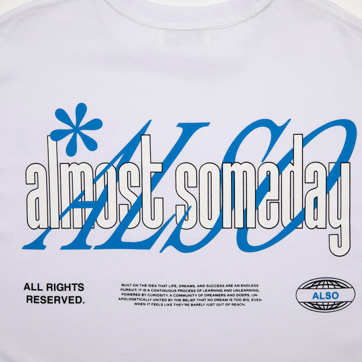 Almost Someday RESERVED TEE (cream)