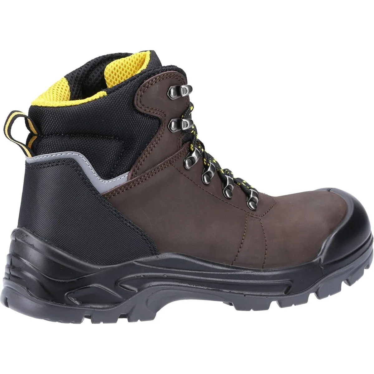 Amblers Safety AS203 Laymore Water Resistant Leather Safety Boot Brown