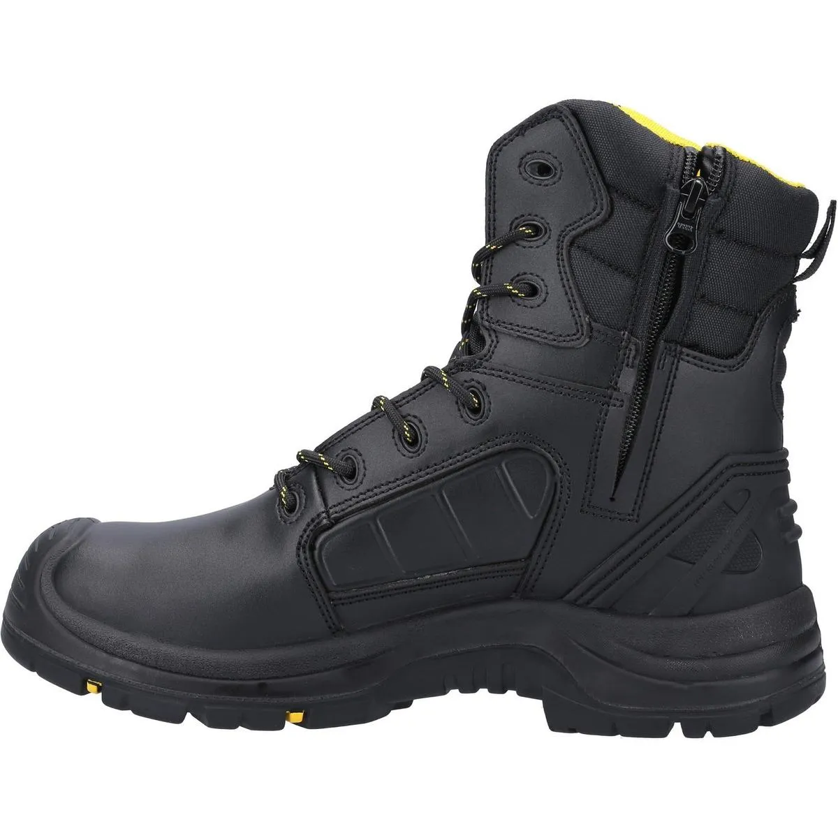 Amblers Safety AS350C Berwyn Hi-Leg Waterproof Metal Free Metatarsal Safety Boot Black