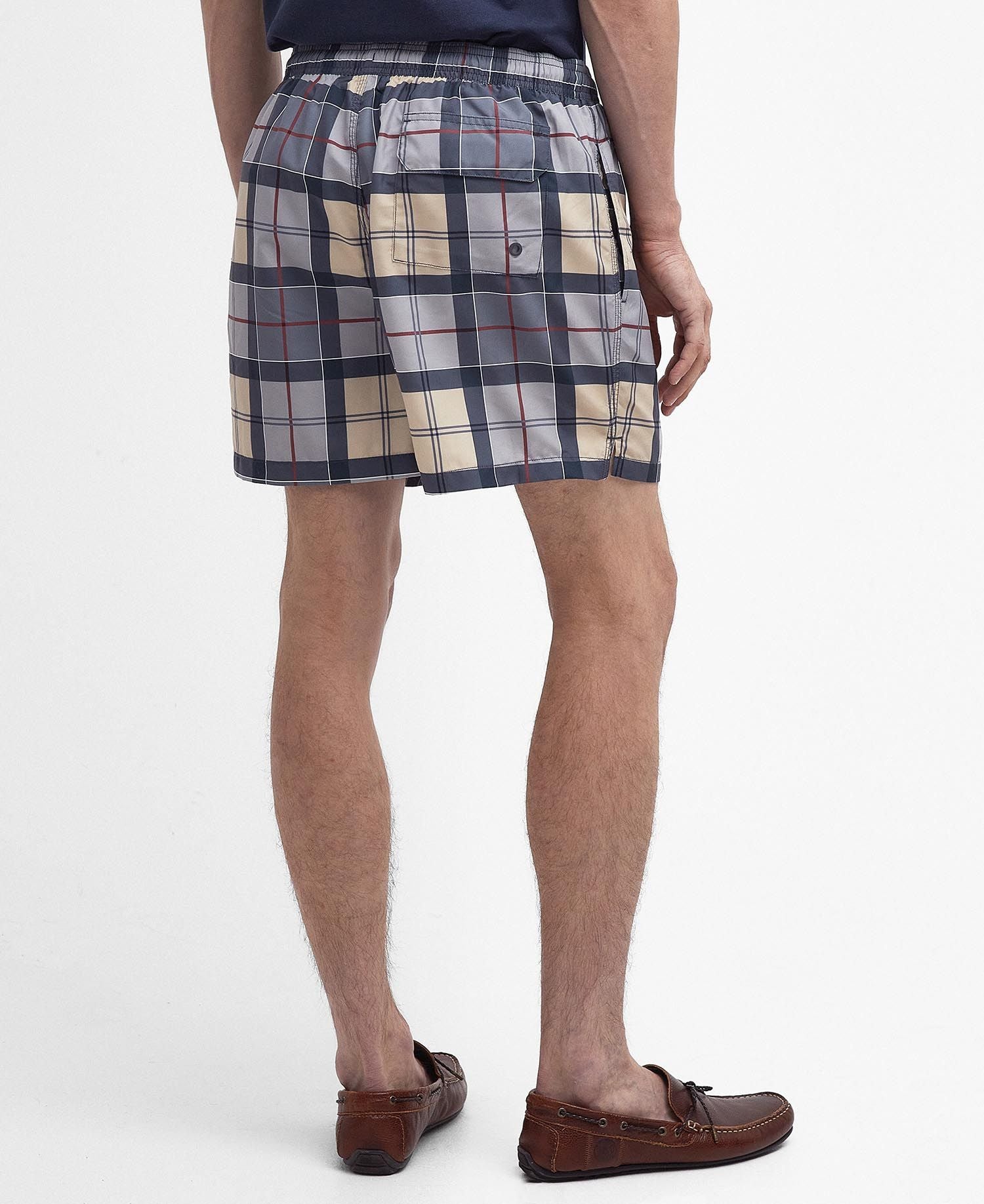 Barbour Mens 'Staple' Tartan Check Swim Shorts