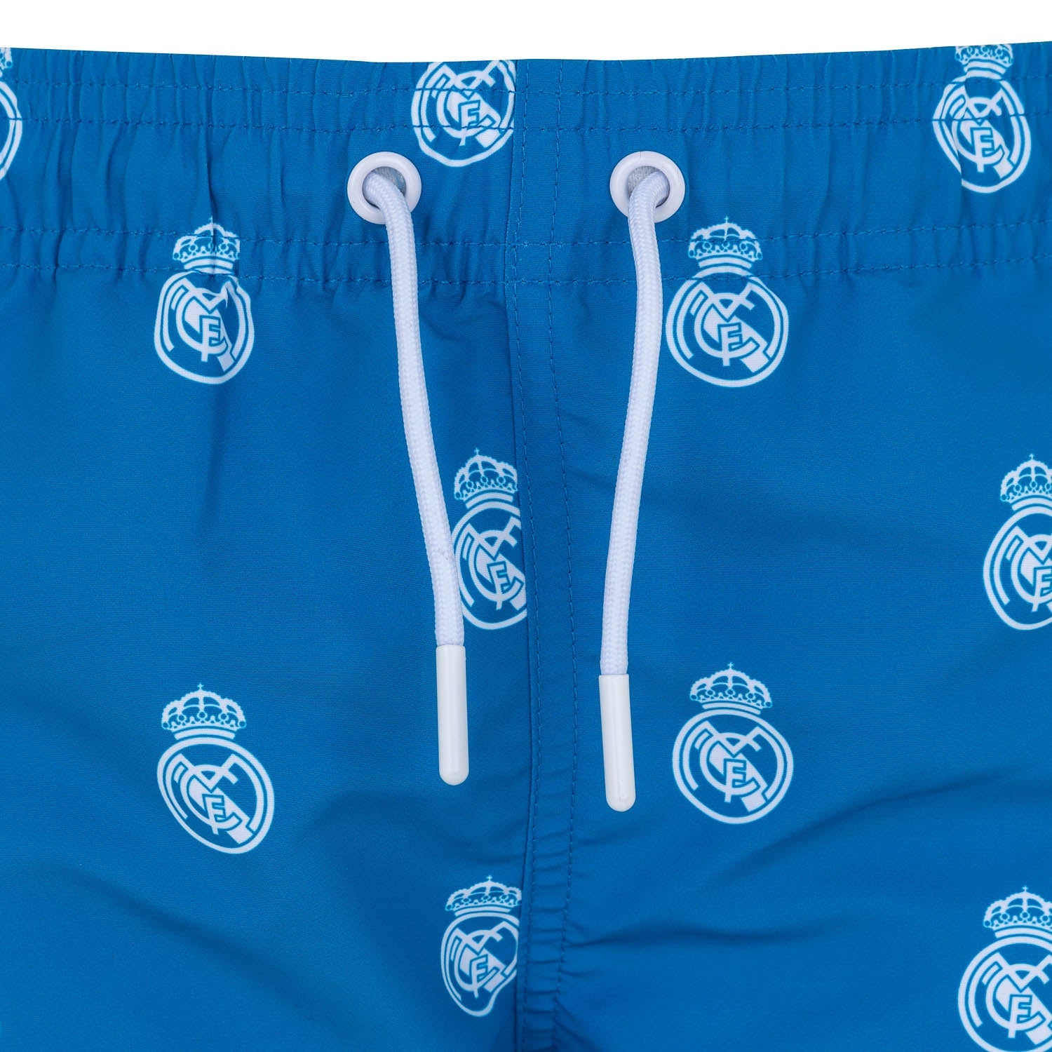 Bañador Niño Estampado Escudos Azul