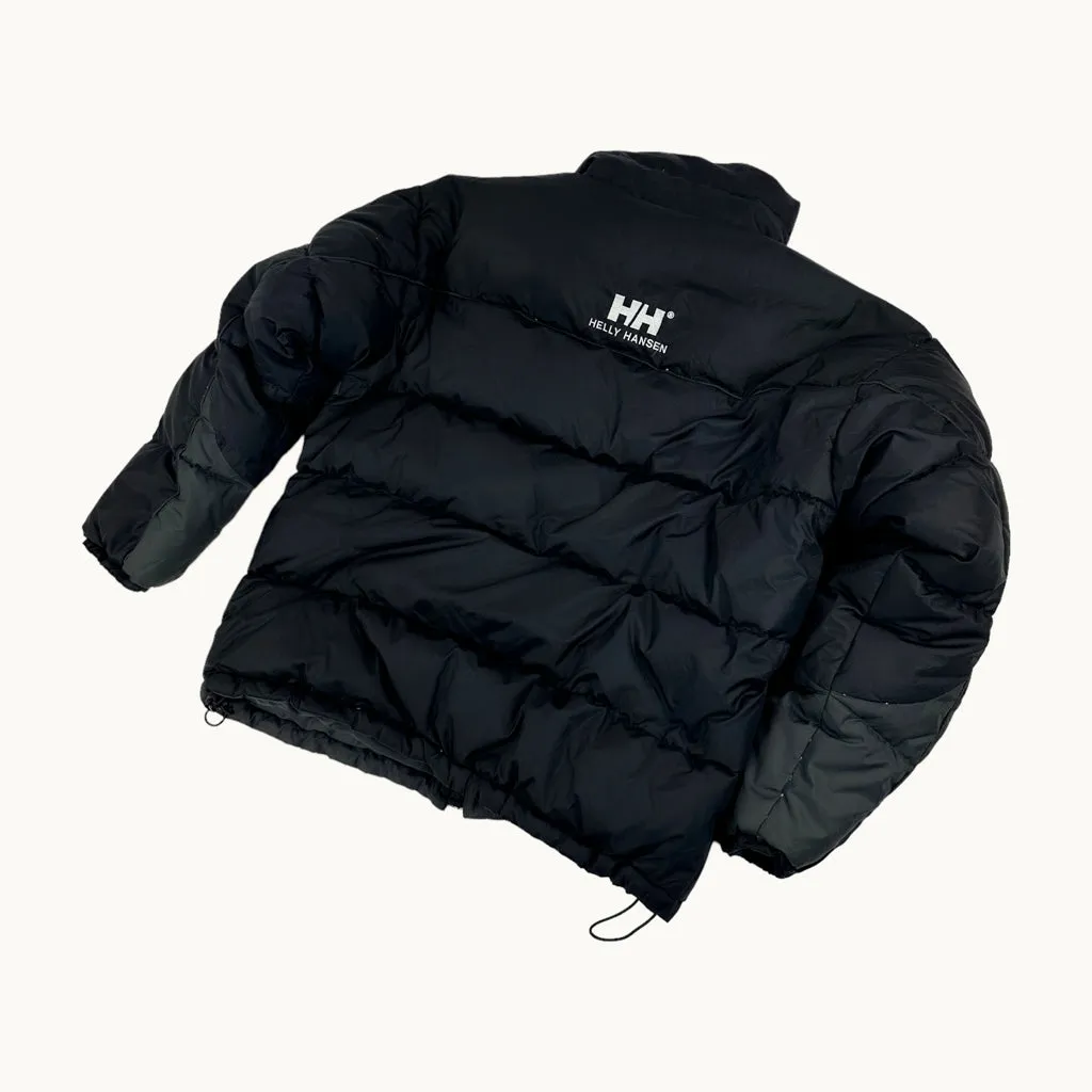 Black 90s Helly Hansen Puffer Jacket Coat (L)