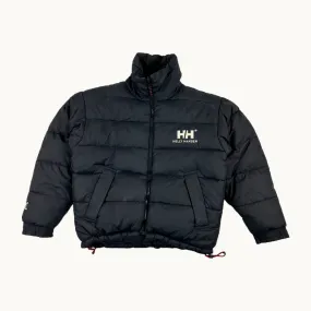 Black 90s Helly Hansen Reversible Puffer Jacket Coat (M)