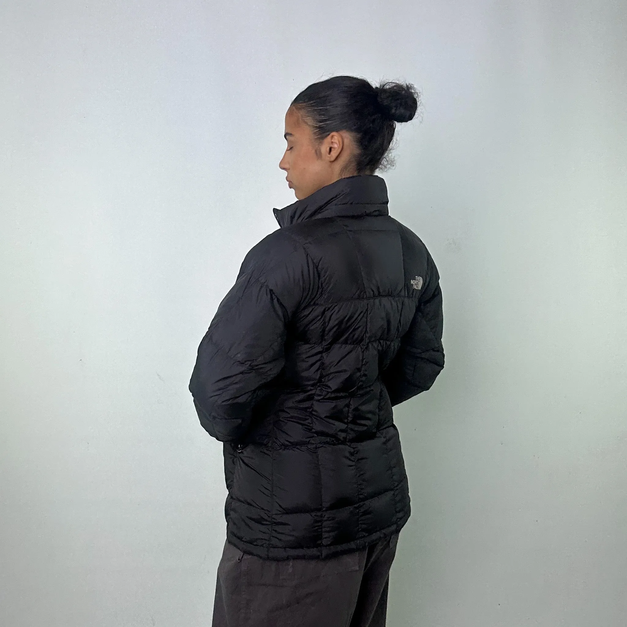 Black 90s The North Face 600 Series Puffer Jacket Coat (M)