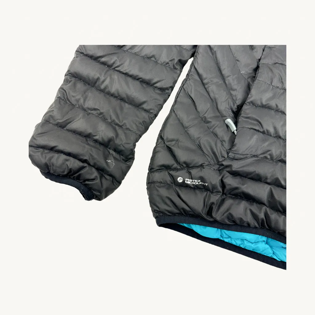 Black y2ks Rab Pertex Microlight Puffer Jacket Coat (S)