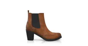 Block Heel Ankle Boots 25927