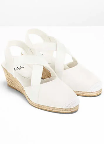 bonprix Strappy Espadrille Wedges | Grattan