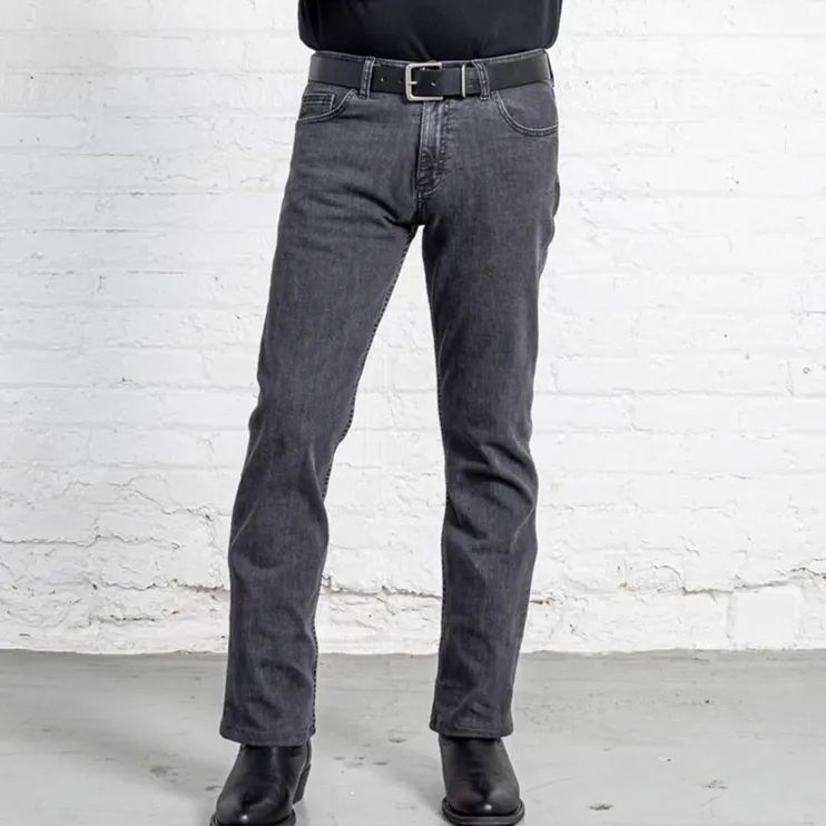 Boot Cut Grey Wash