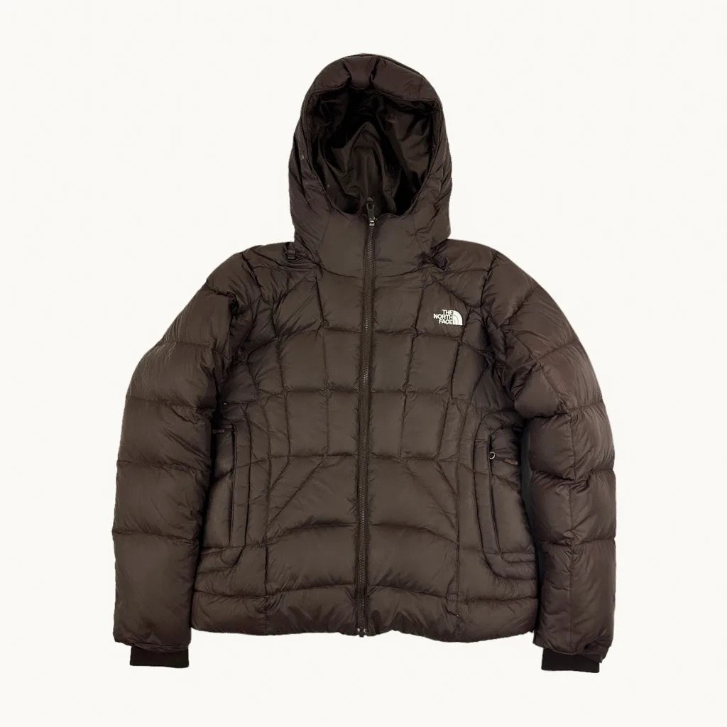 Brown y2ks The North Face 600 Series Puffer Jacket Coat (M)