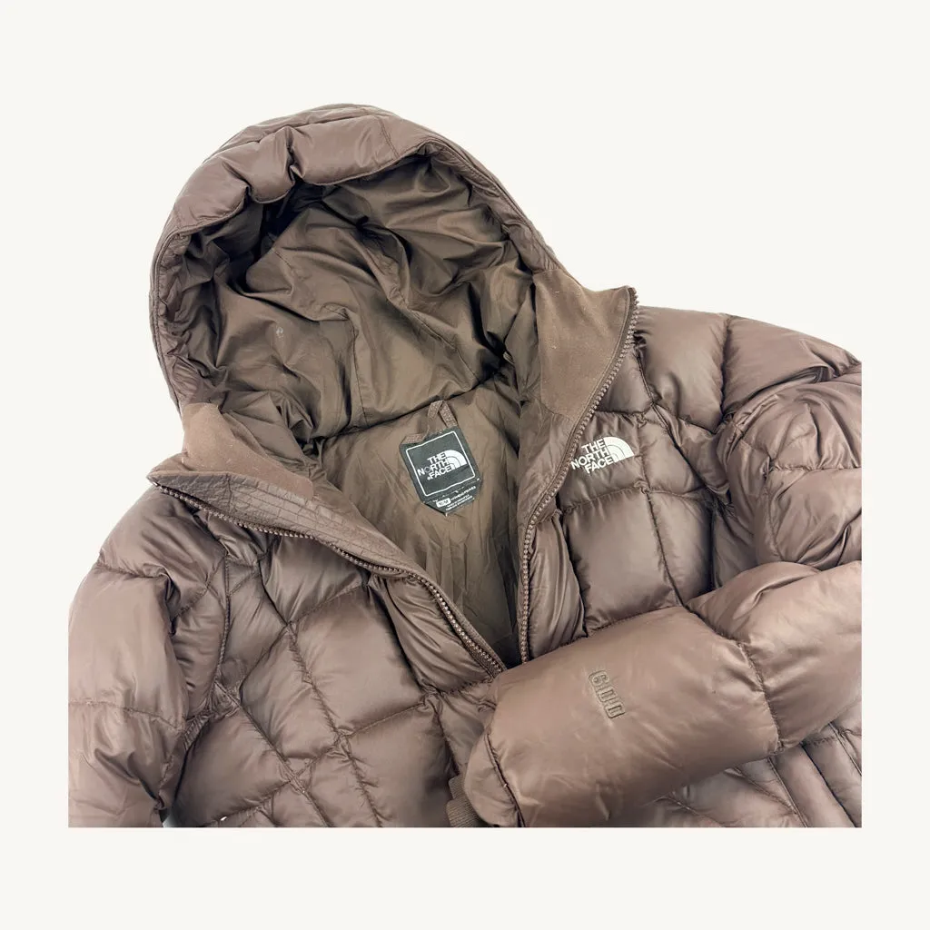 Brown y2ks The North Face 600 Series Puffer Jacket Coat (M)