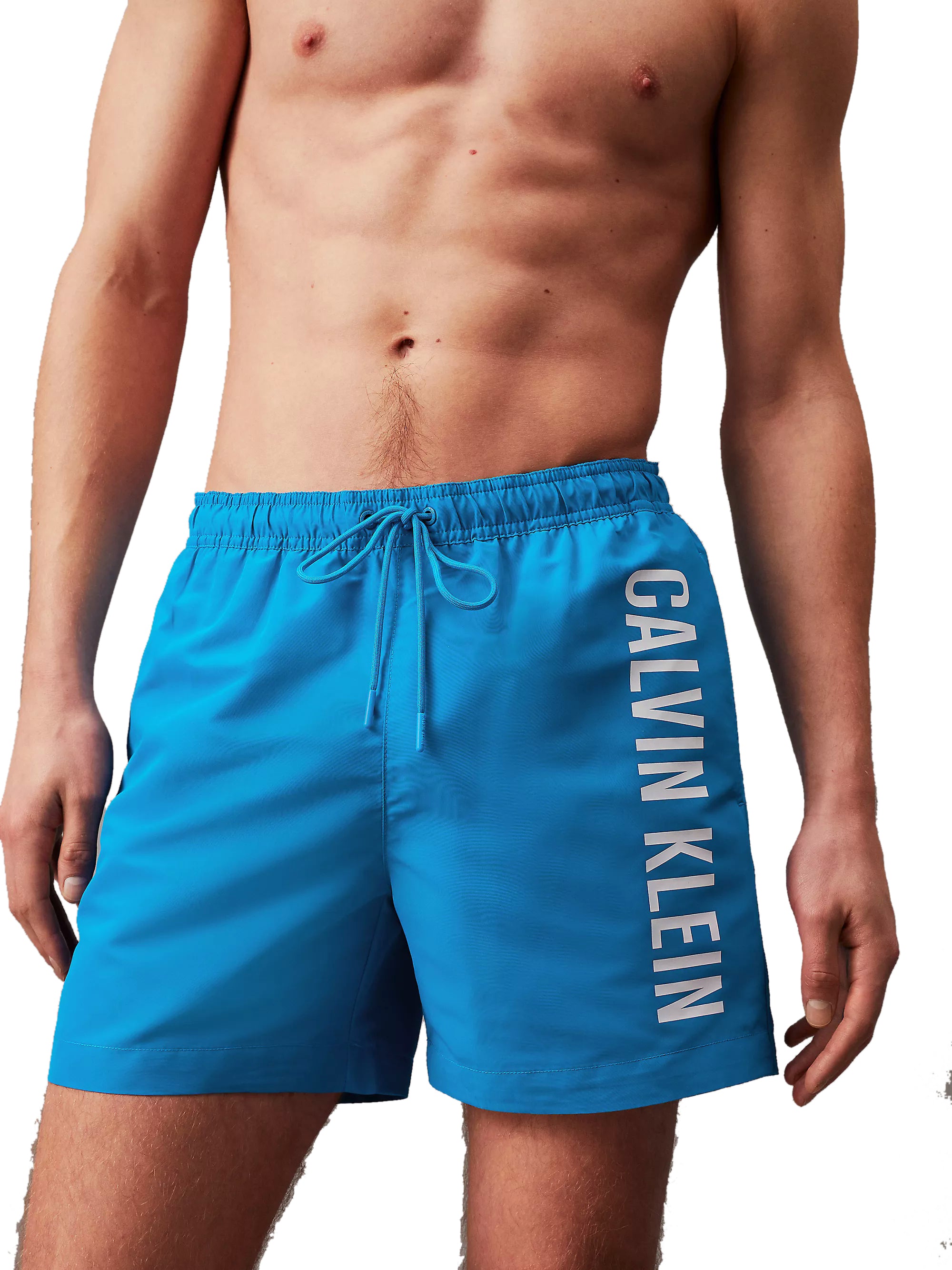 Calvin Klein Mens 'Intense Power' Side Logo Swim Shorts