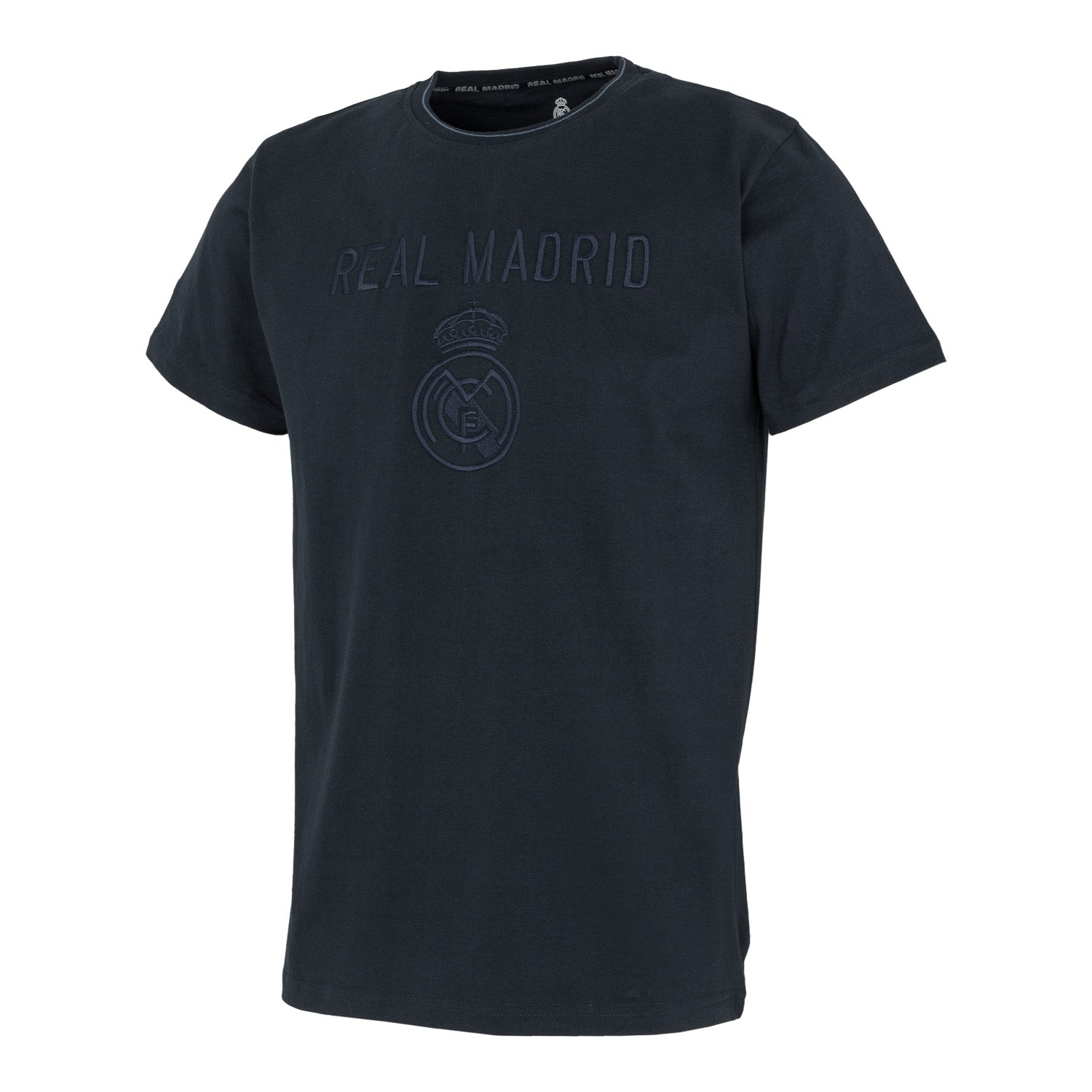 Camiseta Tonal Hombre Azul Marino Real Madrid