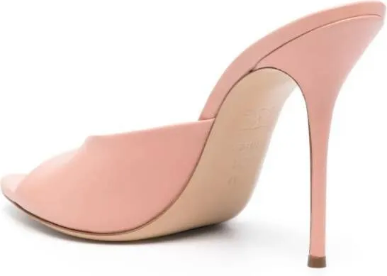 Casadei Scarlet 100mm mules Pink