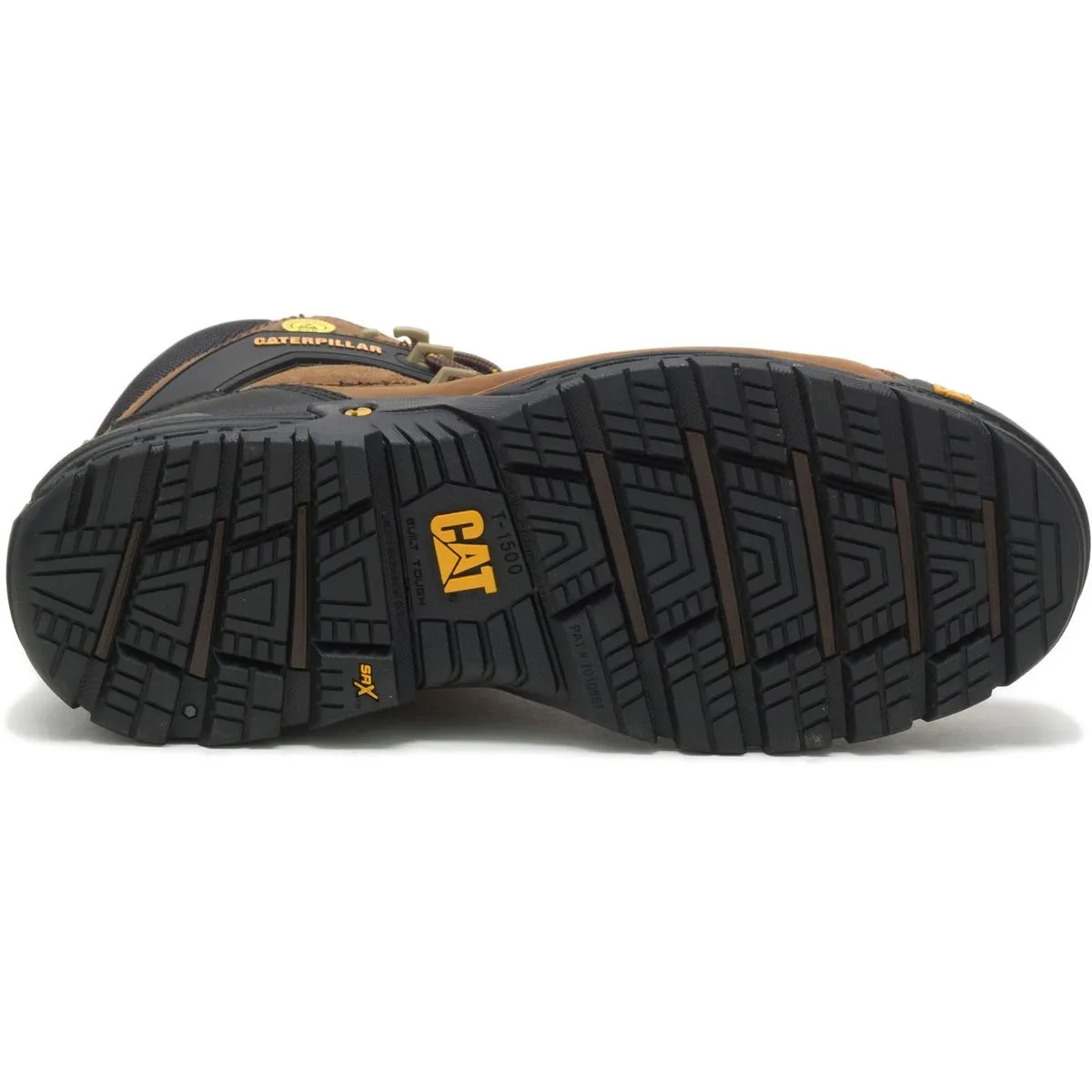 Caterpillar Excavator Safety Boot Brown