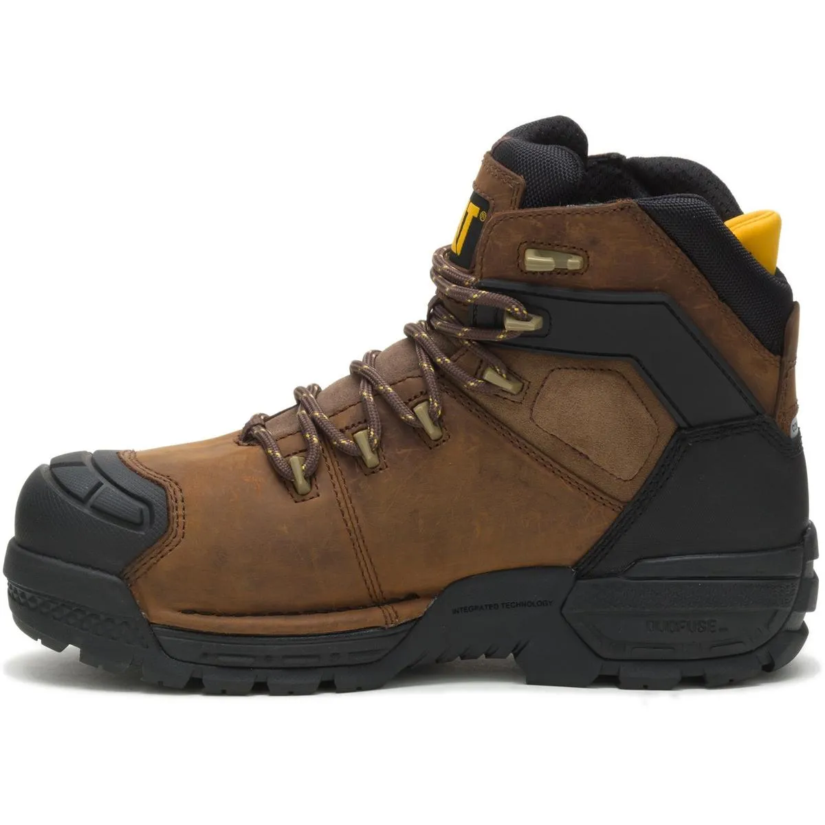 Caterpillar Excavator Safety Boot Brown