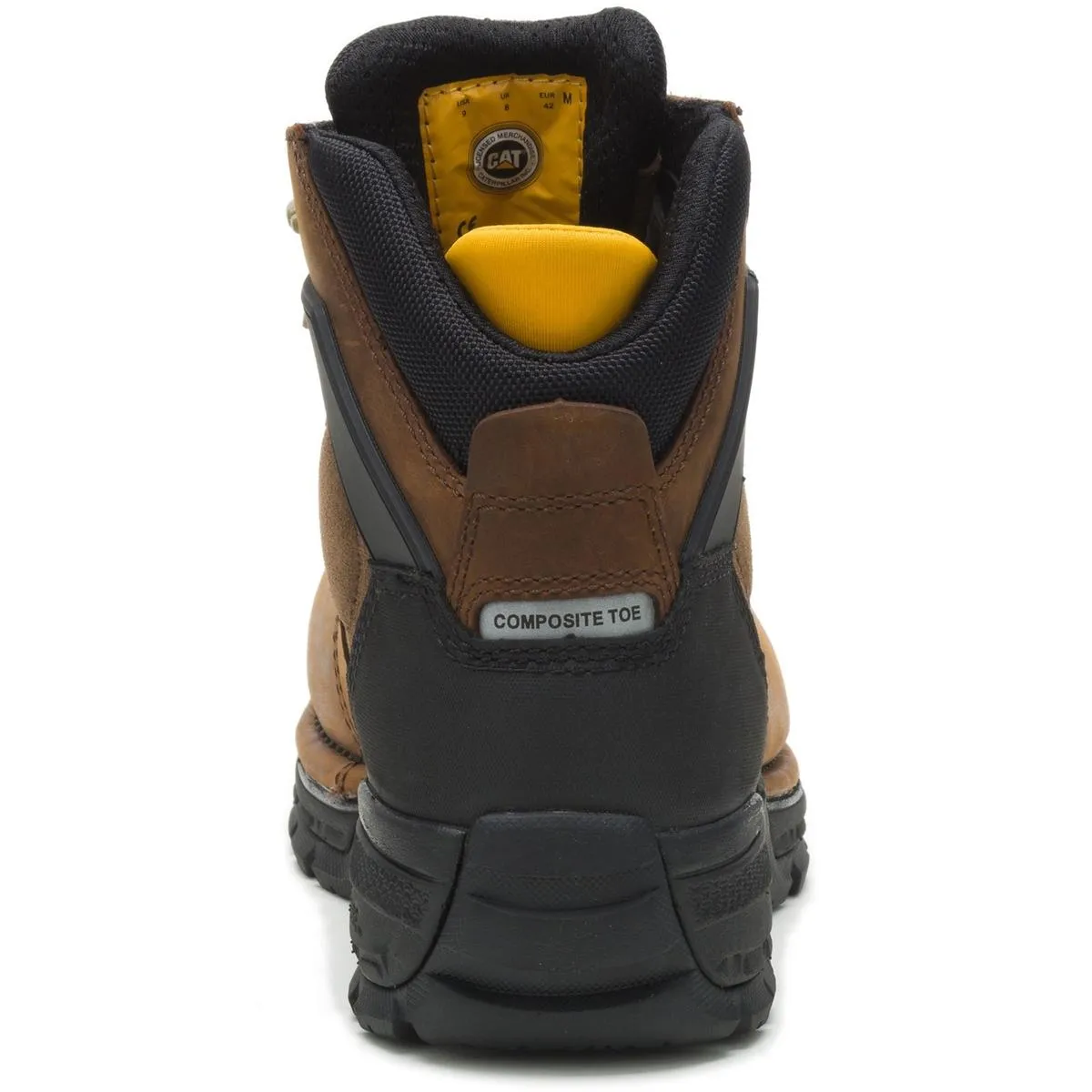 Caterpillar Excavator Safety Boot Brown