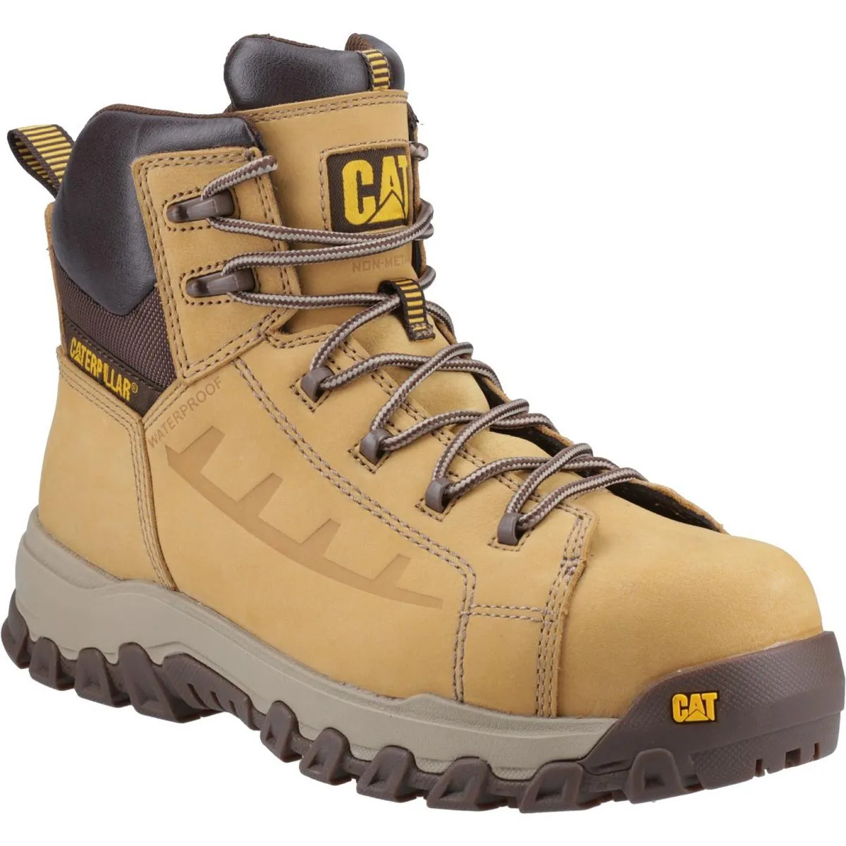 Caterpillar Threshold Rebound Safety Boot Honey