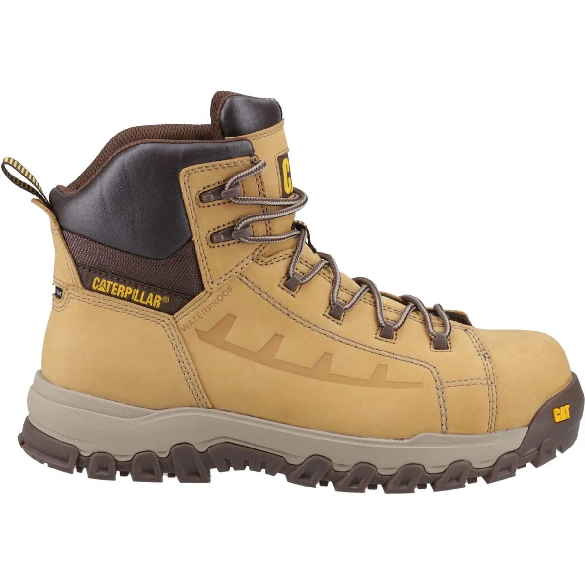 Caterpillar Threshold Rebound Safety Boot Honey