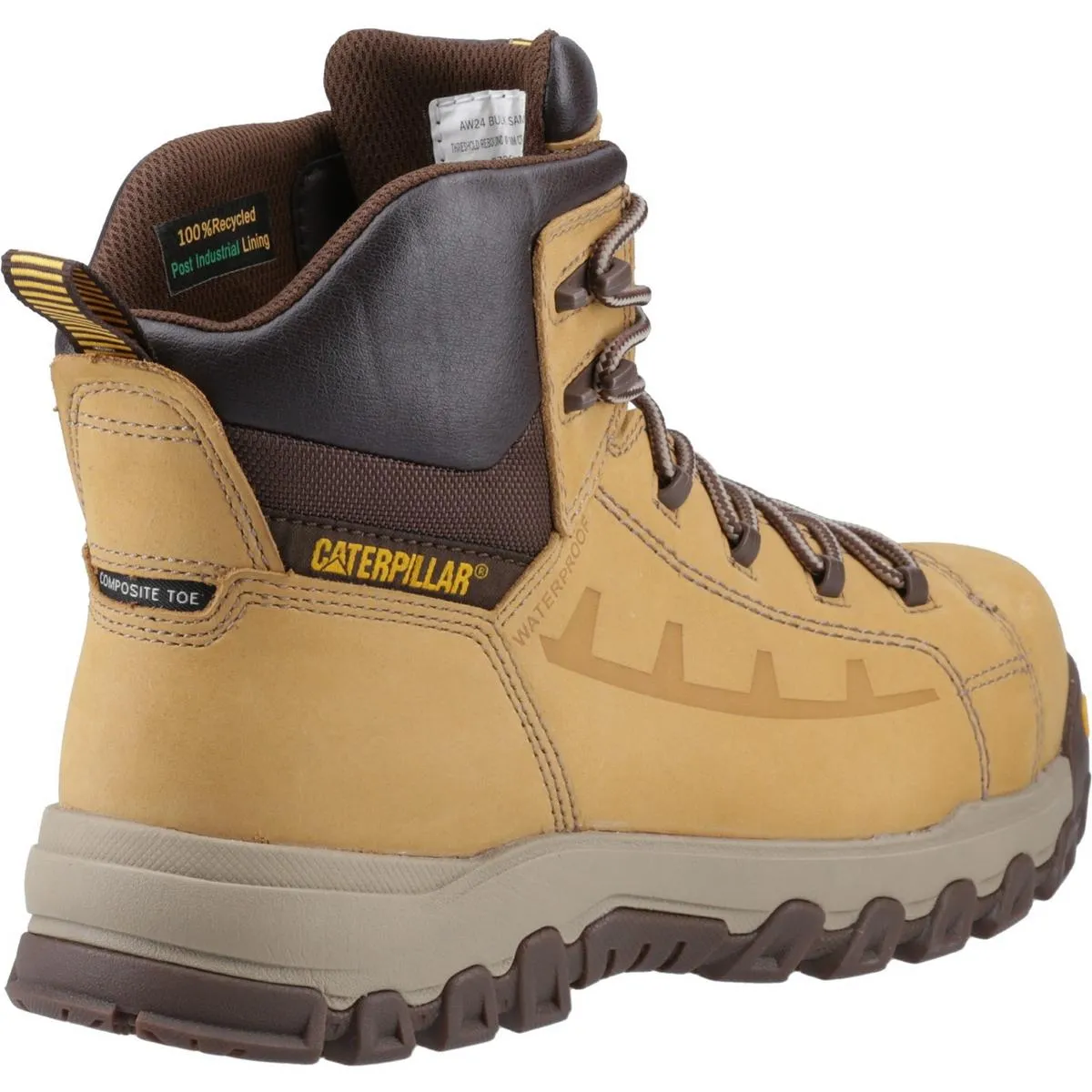 Caterpillar Threshold Rebound Safety Boot Honey