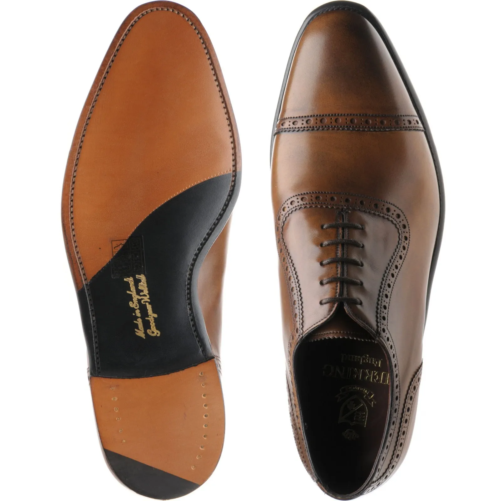 Chamberlain semi-brogues