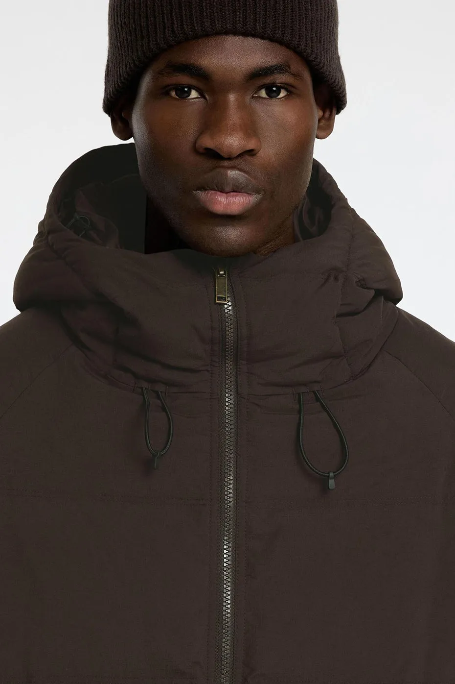 Chocolate Torte Patrick Redown Puffer Jacket