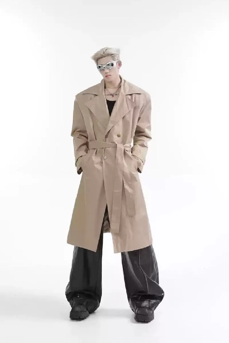 Classic Belted Trench Coat