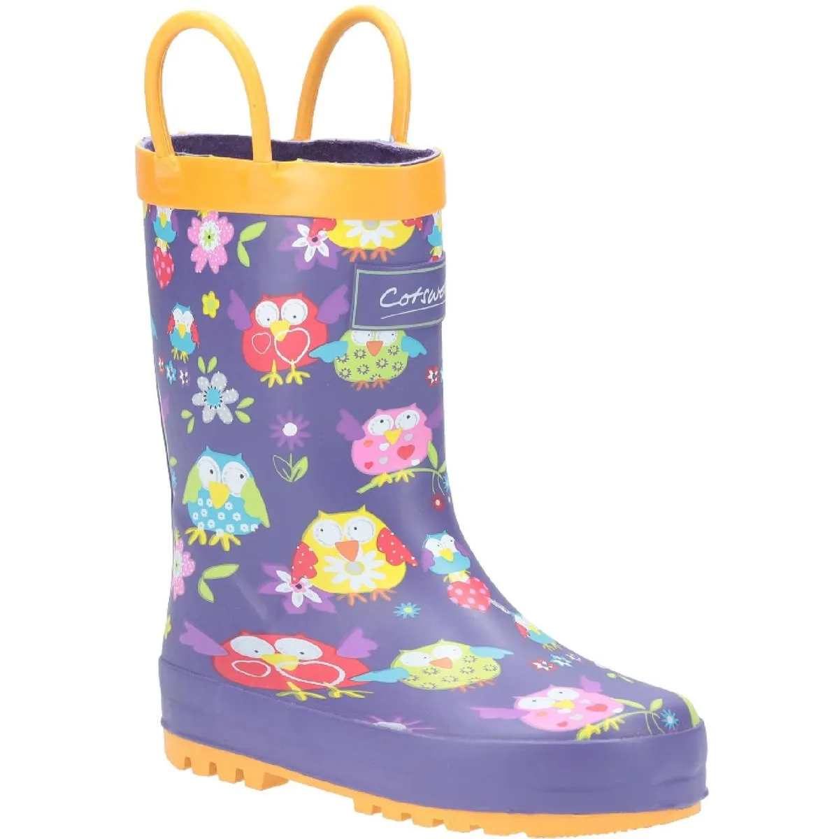 Cotswold Puddle Waterproof Pull On Boot Owl