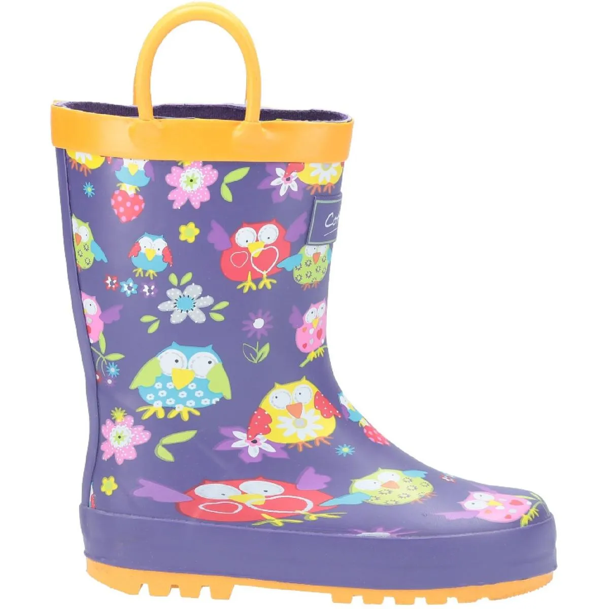 Cotswold Puddle Waterproof Pull On Boot Owl