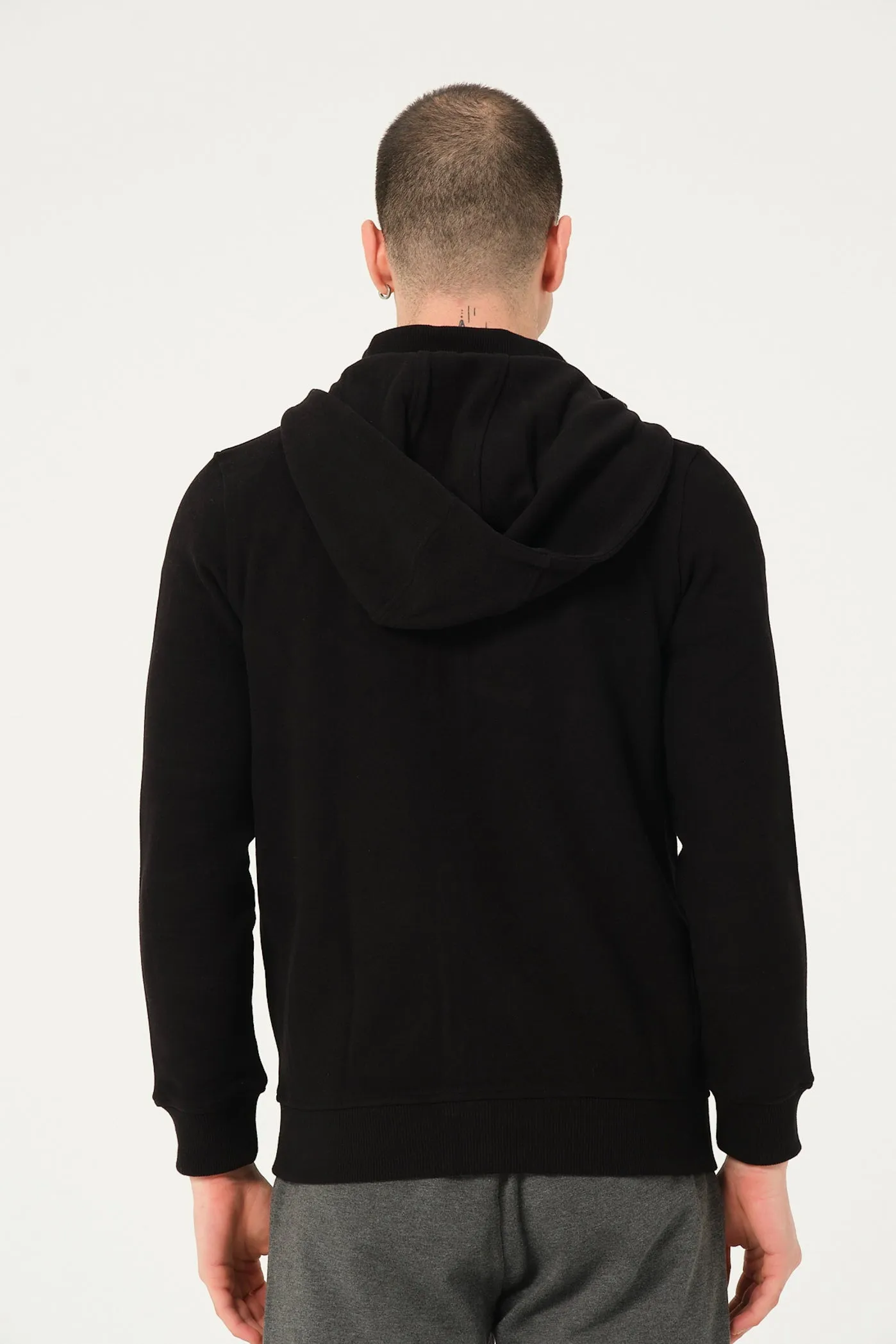 Cotton Man Sweater Black