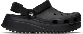 Crocs Black Hiker Clogs