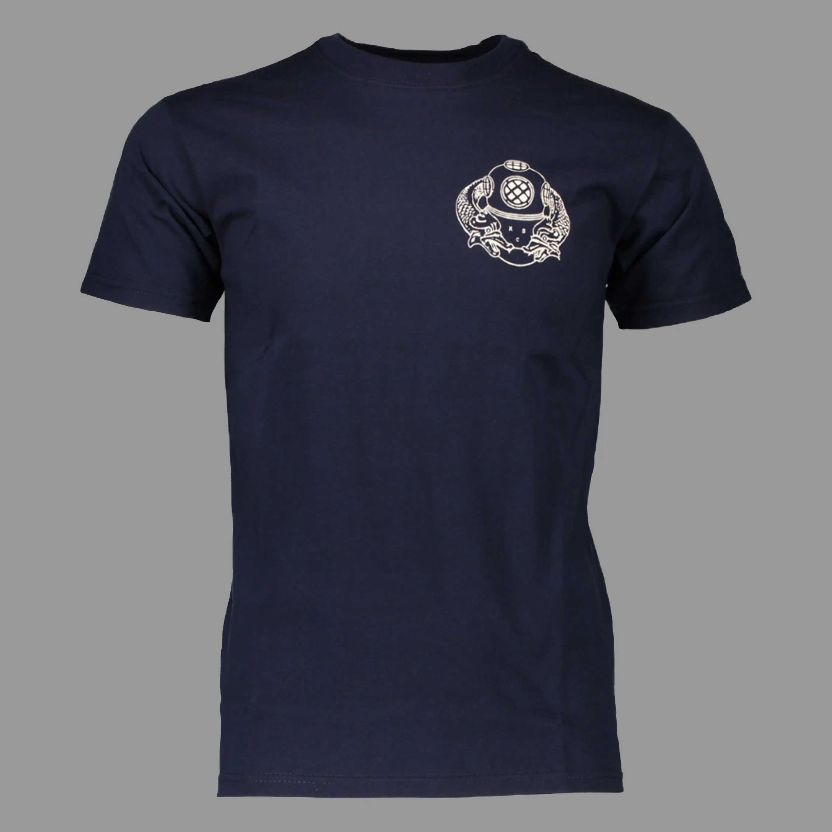 DARK NAVY N.S.C LOGO TEE