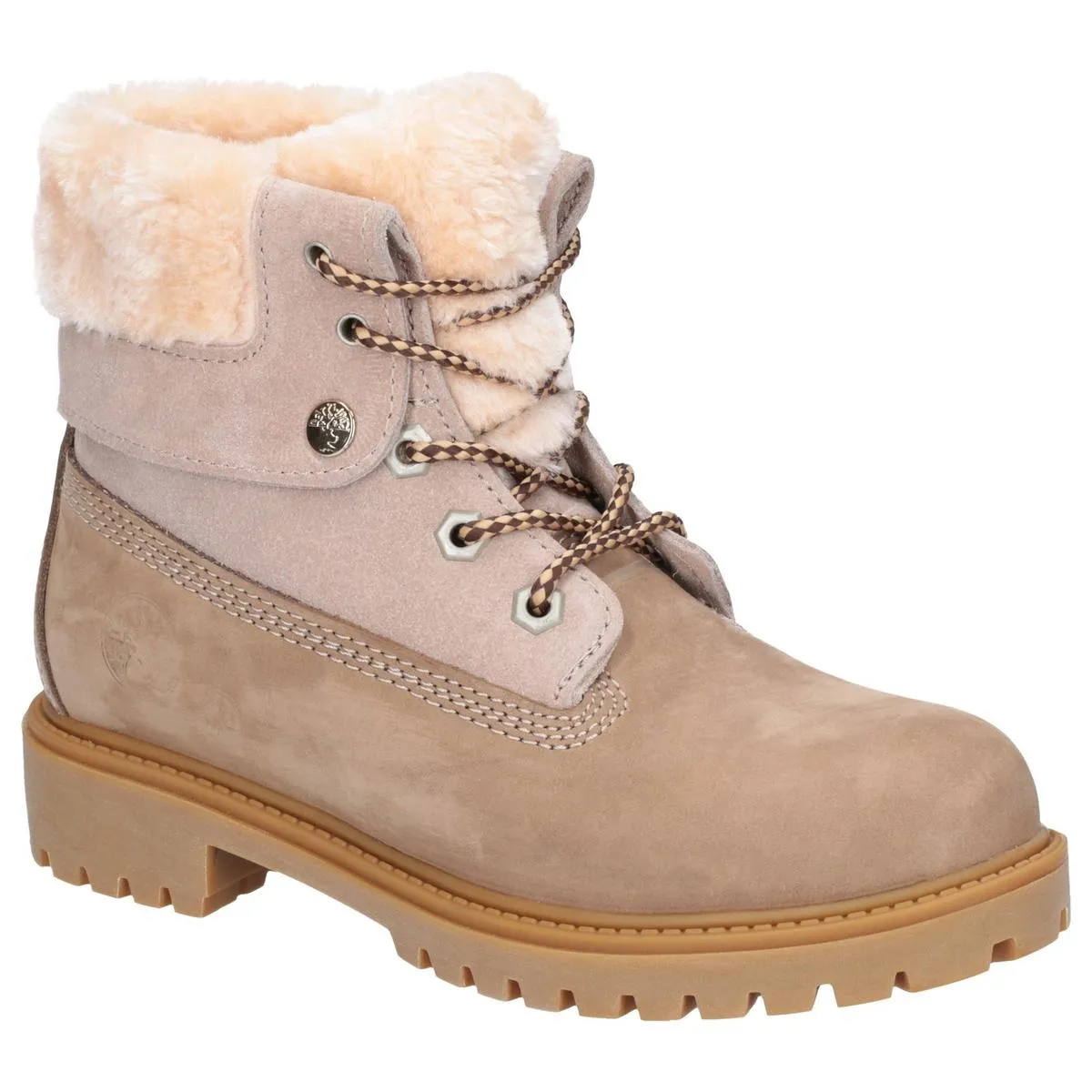 Darkwood Walnut II Lace Up Boot Sand