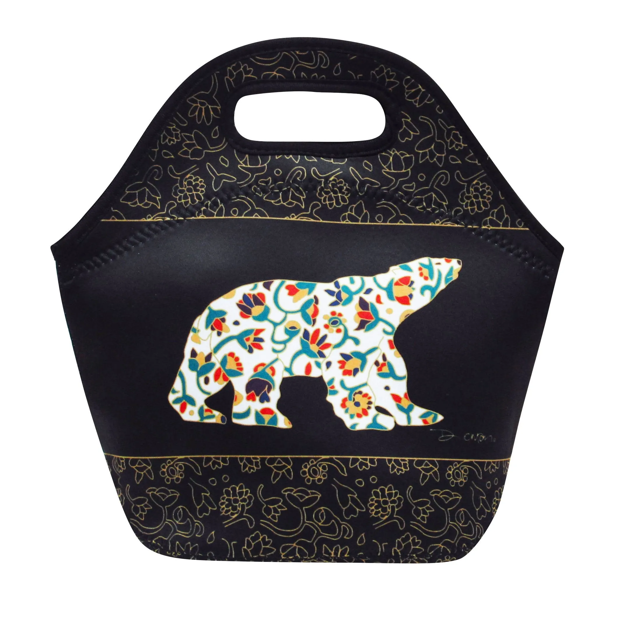 Dawn Oman Spring Bear Insulated Lunch Bag