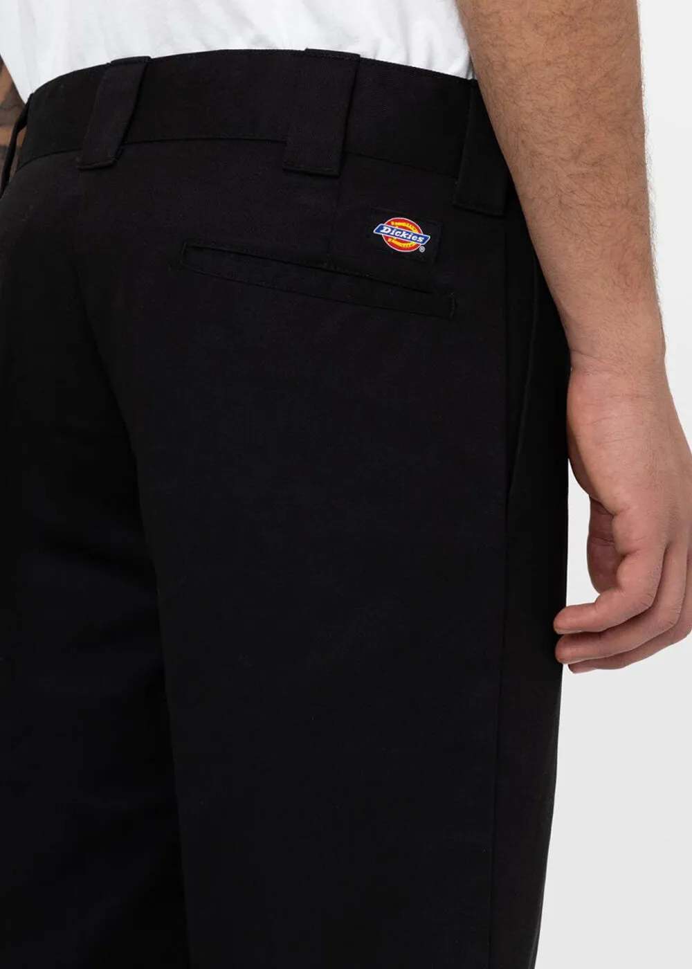 Dickies Men's 873 Slim Straight Chino Pants Black