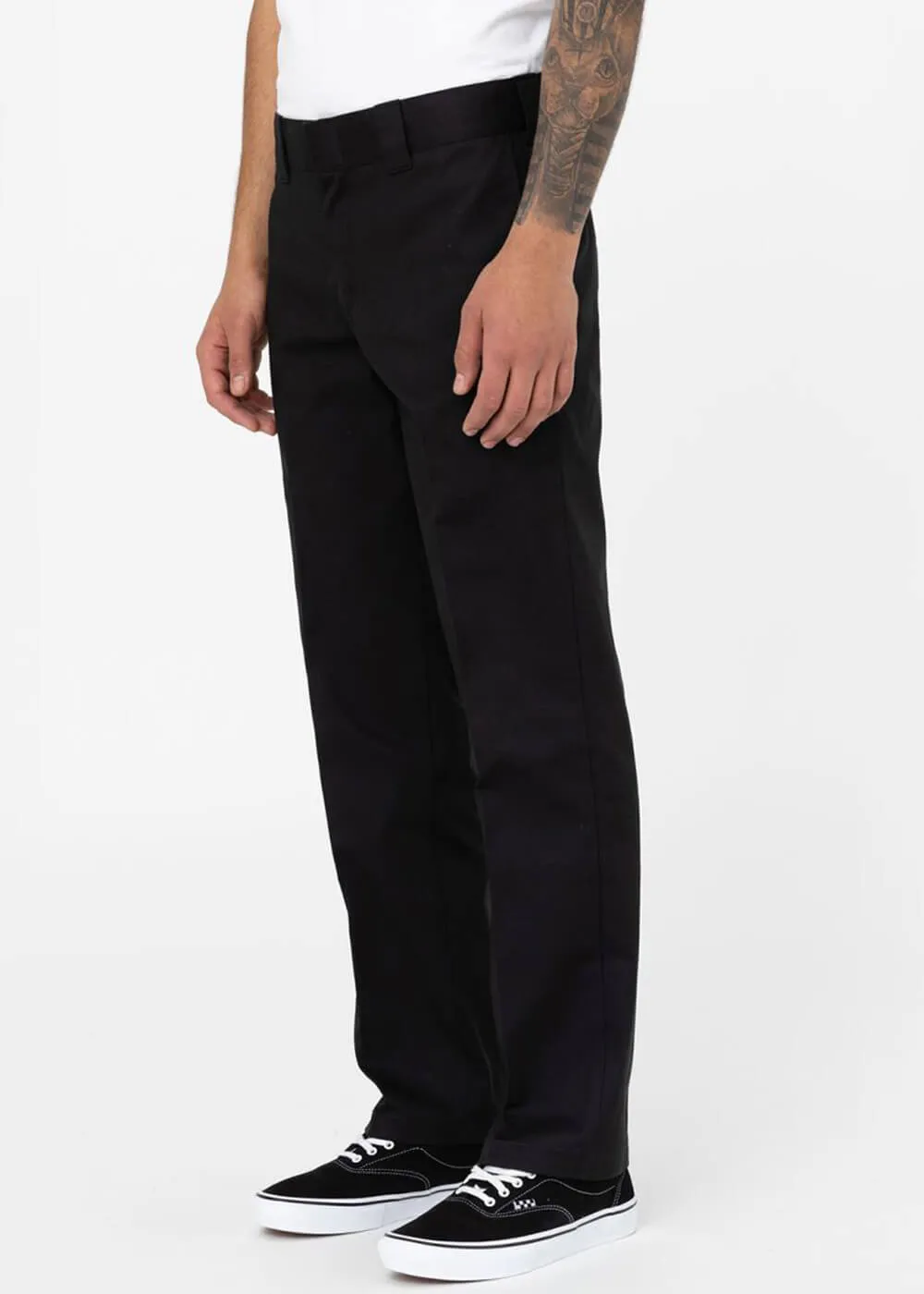 Dickies Men's 873 Slim Straight Chino Pants Black