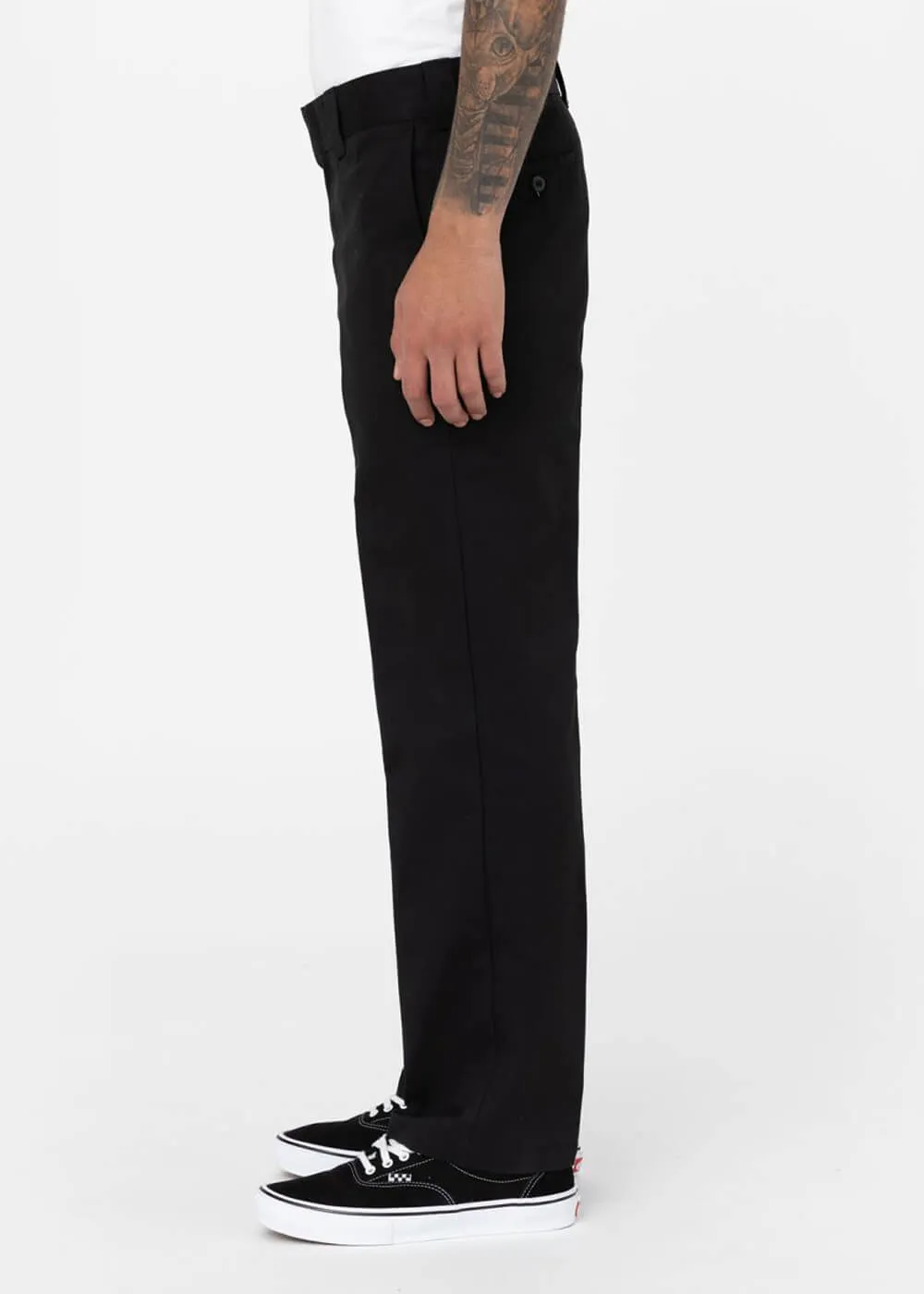 Dickies Men's 873 Slim Straight Chino Pants Black