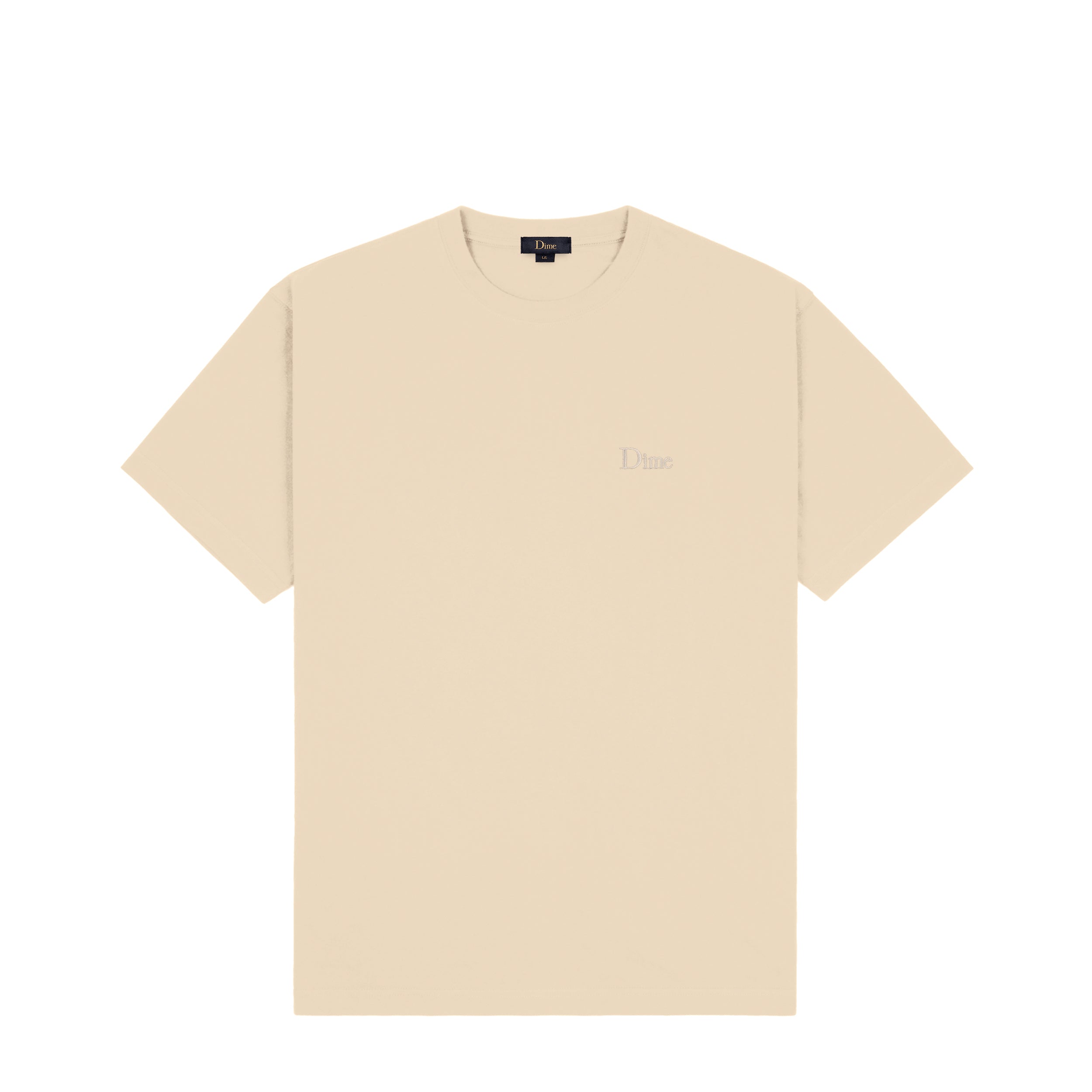 Dime Classic Small Logo T-Shirt - Fog